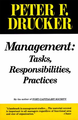 Management : tasks, responsibilities, practices