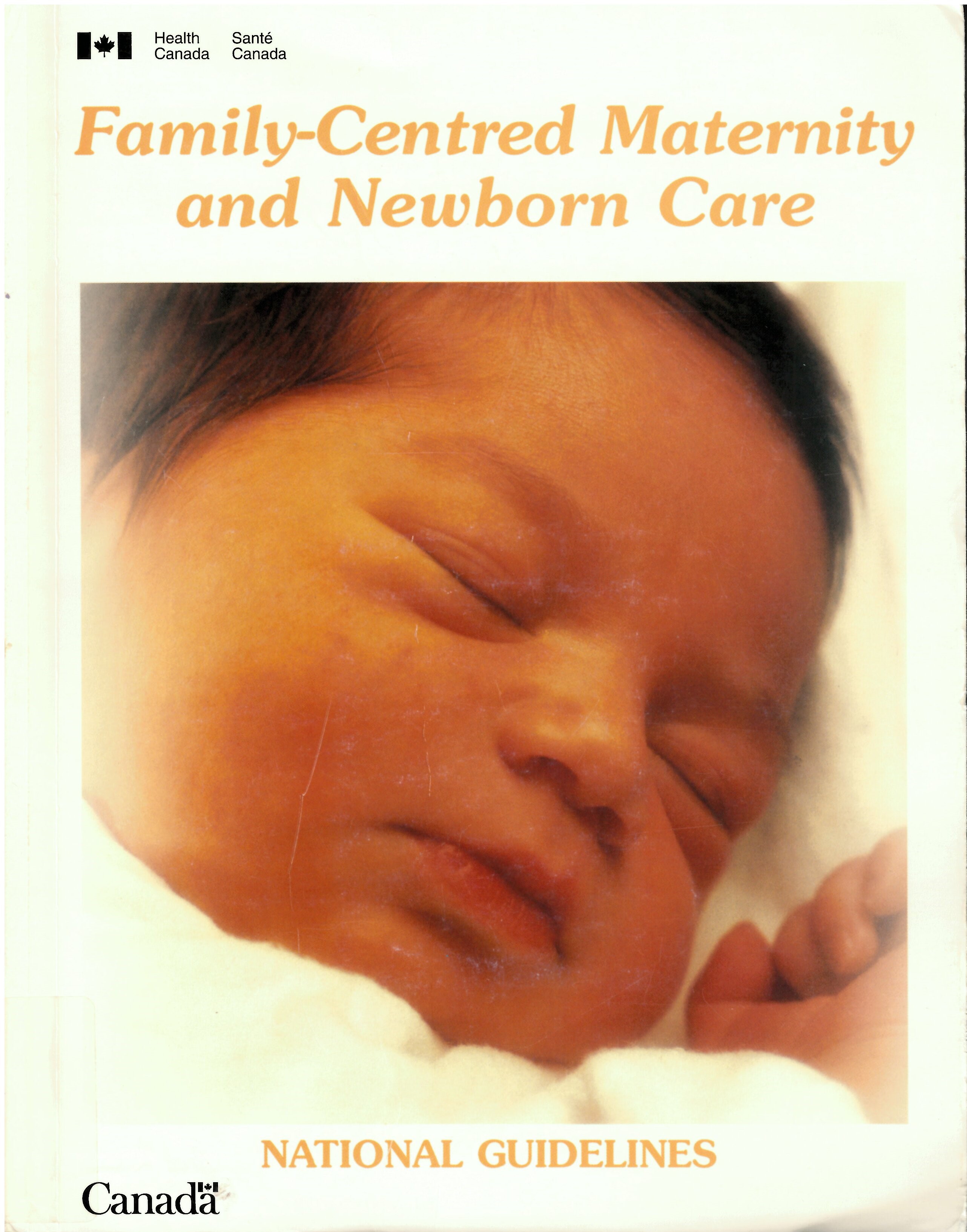 Family-centered maternity and newborn care: : national guidelines