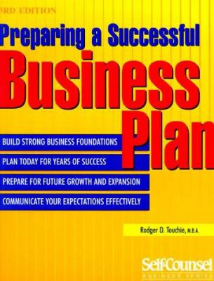 Preparing a successful business plan