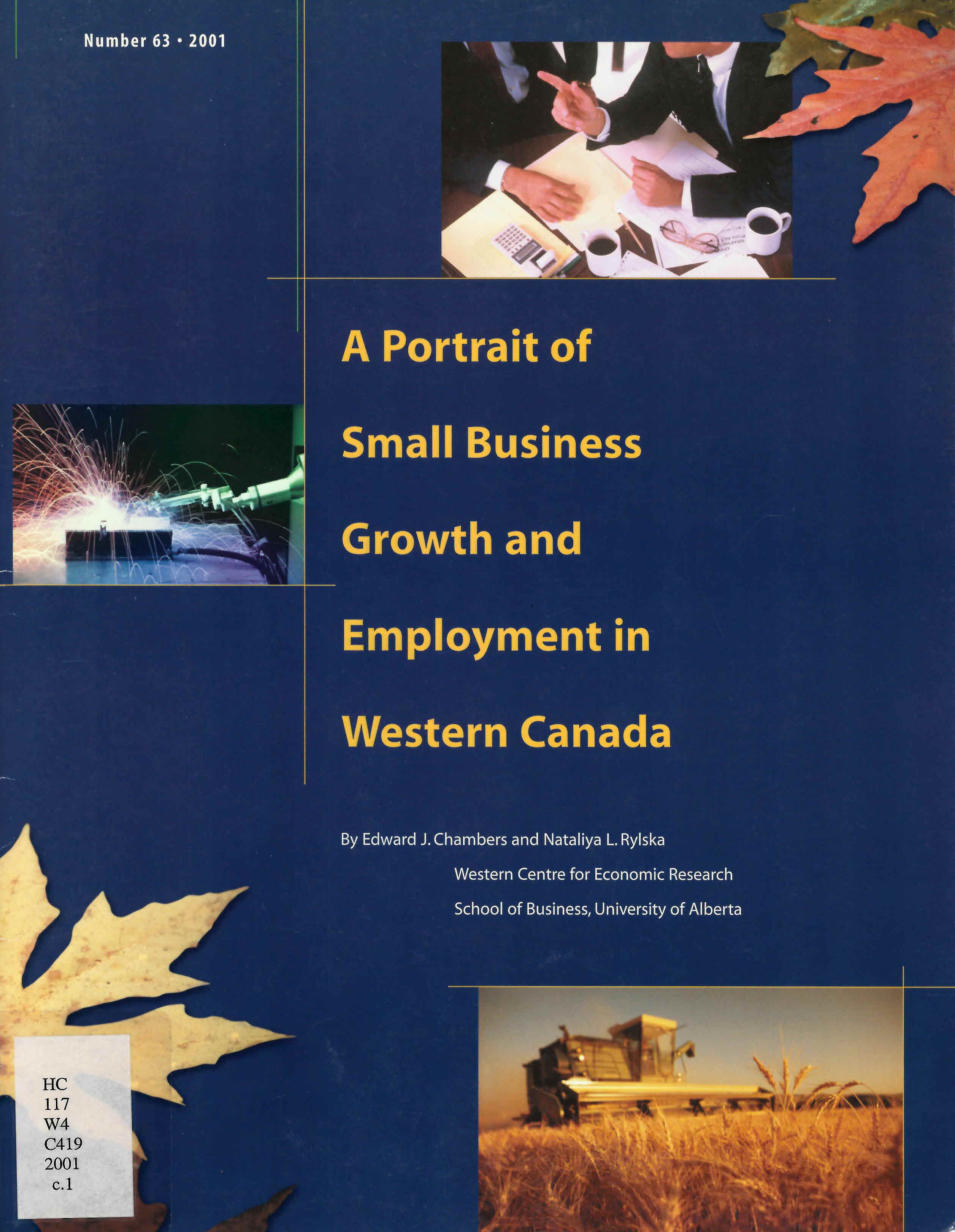A portrait of small business growth and employment in Western Canada