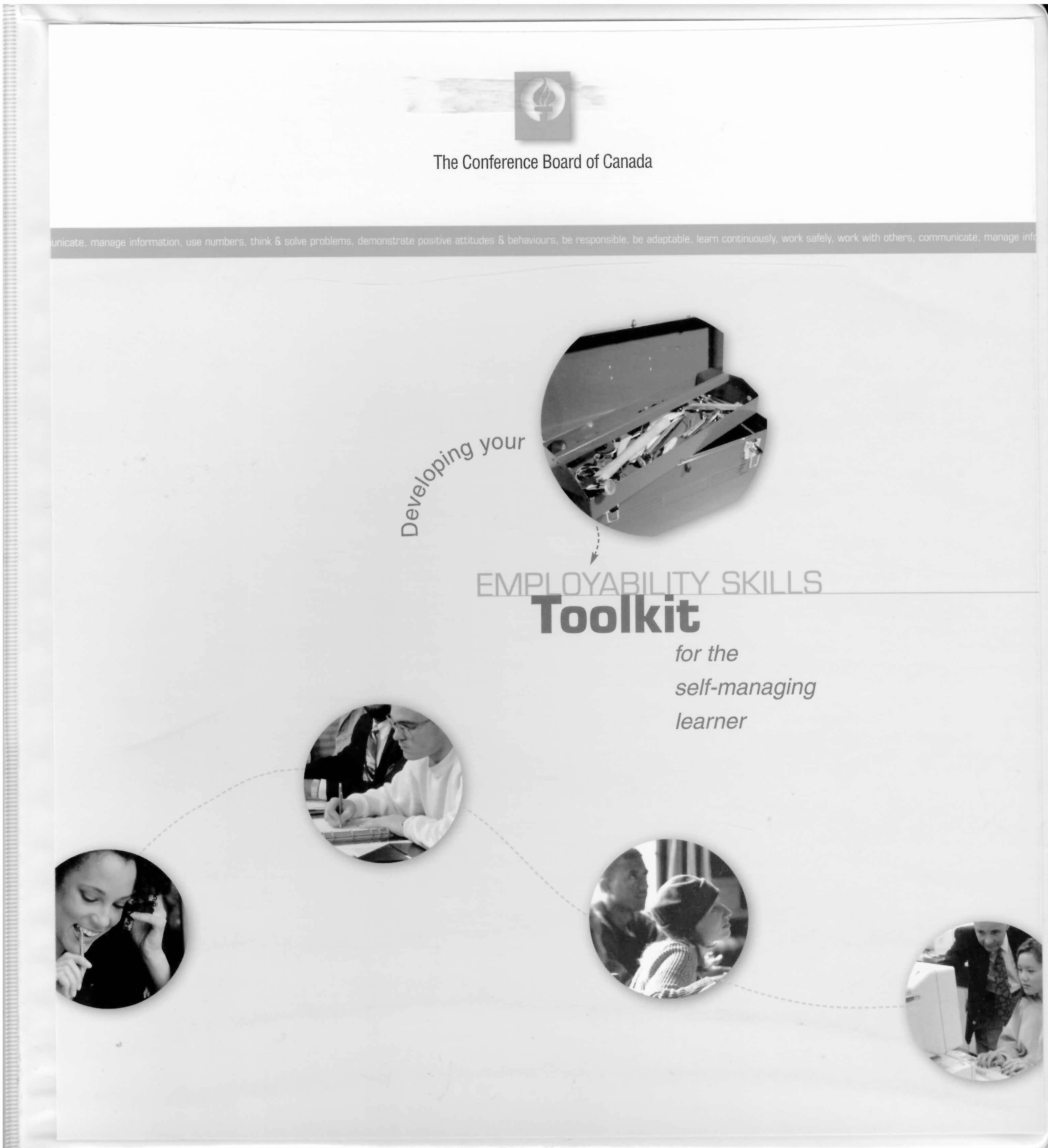 Developing your employability skills toolkit for the self-managing learner.