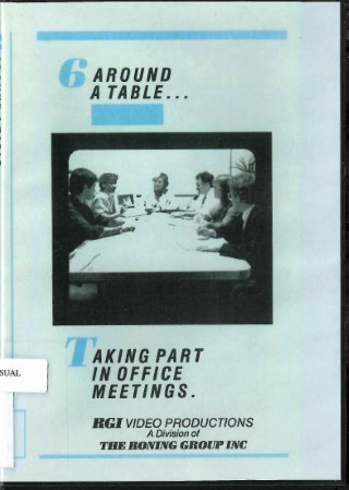 6 around a table ... : taking part in office meetings /