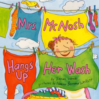 Mrs. McNosh hangs up her wash