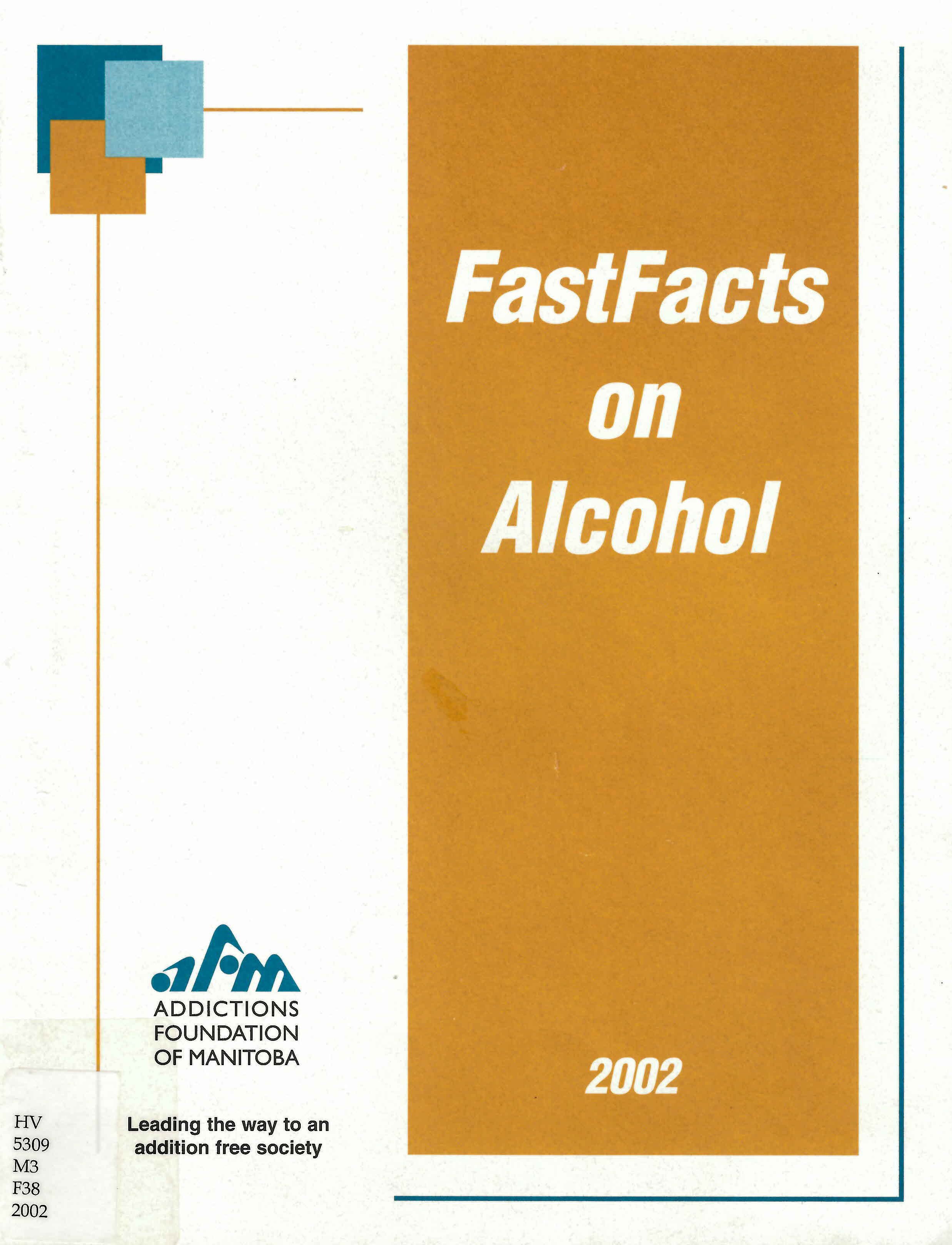 Fastfacts on alcohol