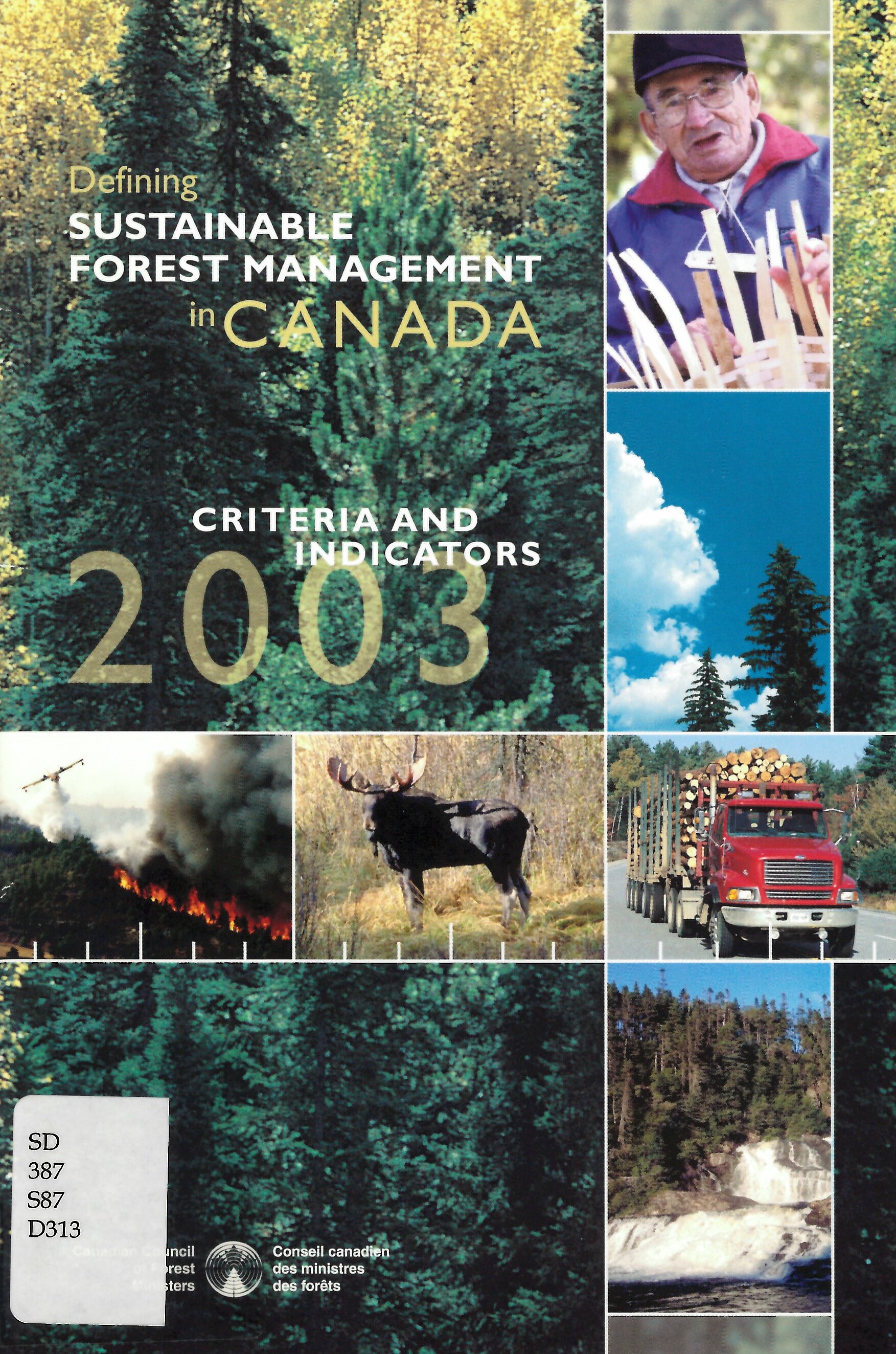 Defining sustainable forest management in Canada: criteria and indicators