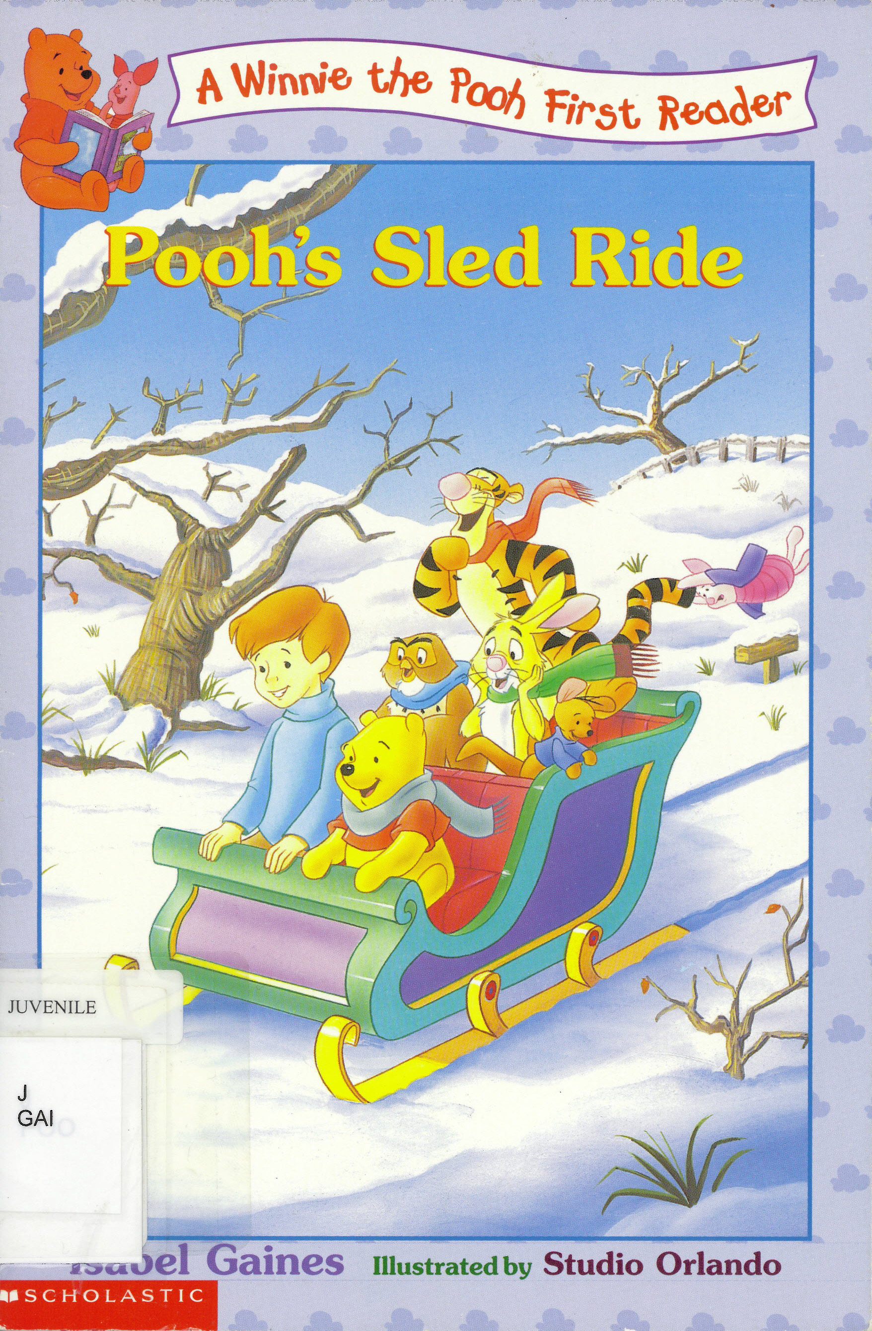 Pooh's sled ride