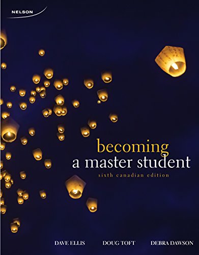 Becoming a master student