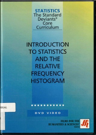 Introduction to statistics and the relative frequency histogram