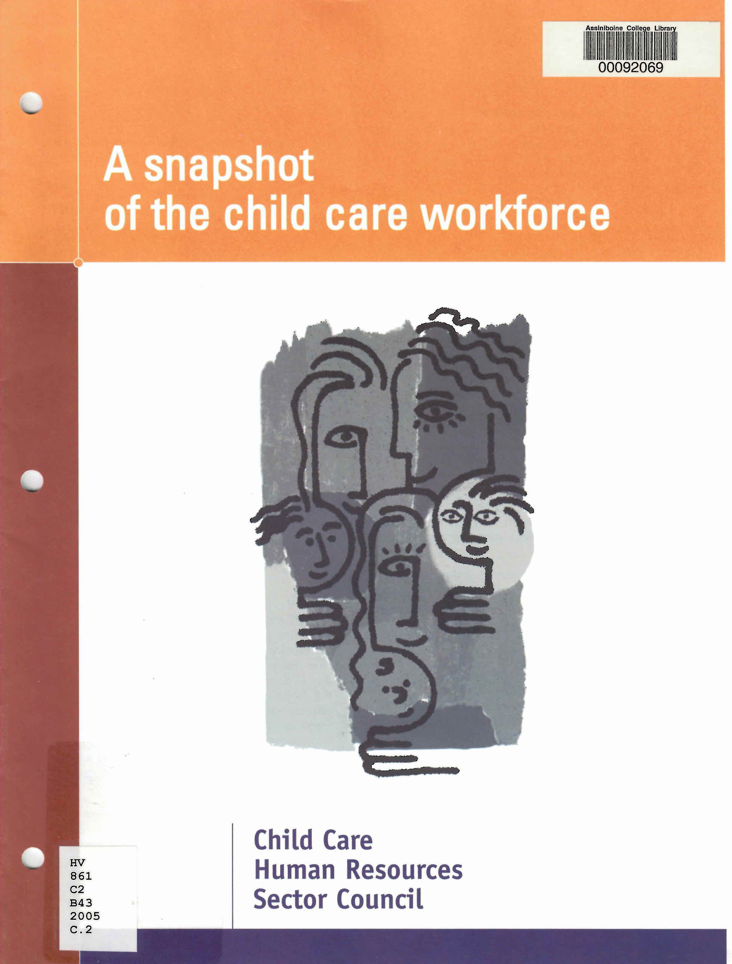 A snapshot of the child care workforce