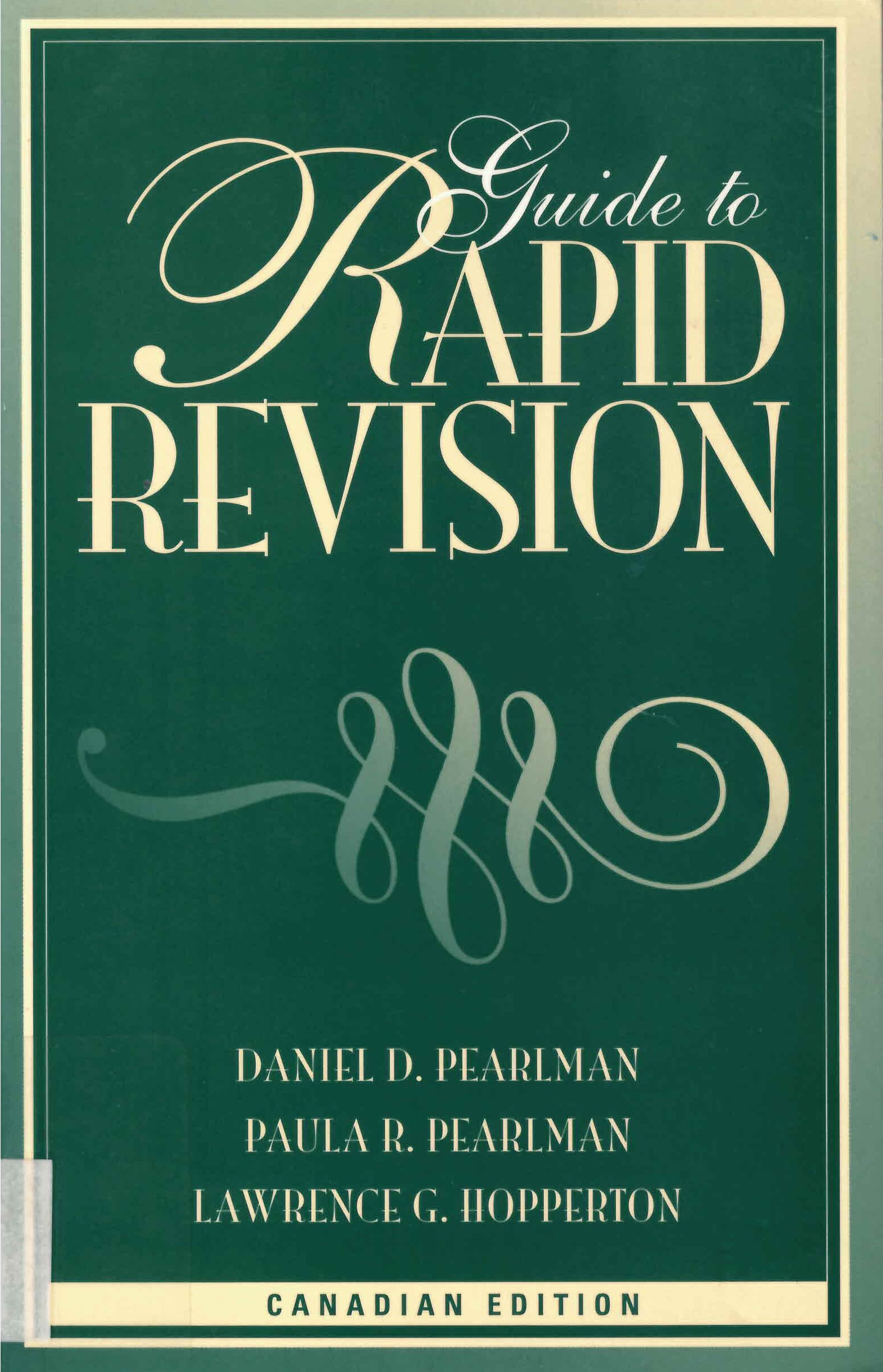 Guide to rapid revision