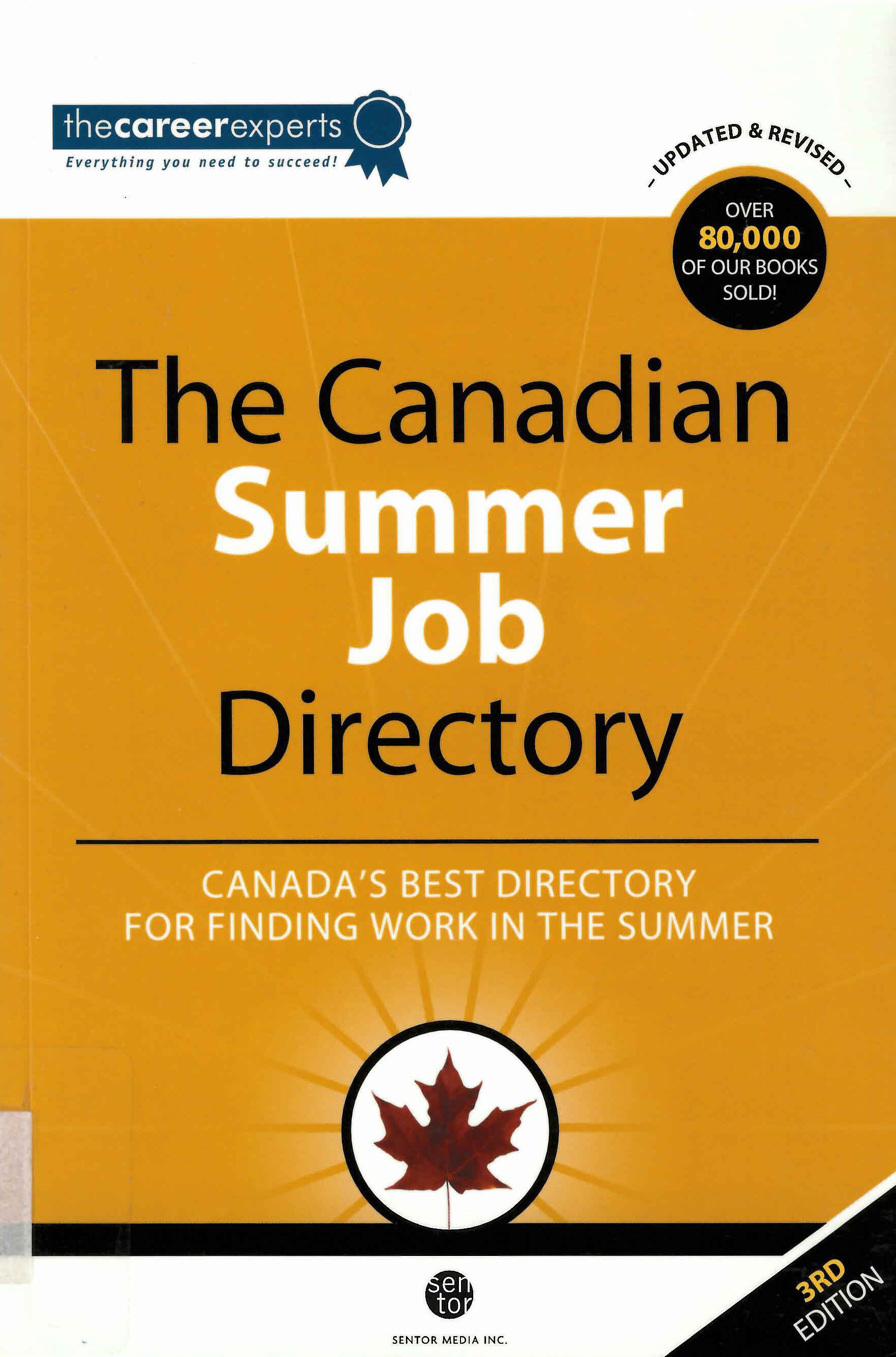 The Canadian summer job directory