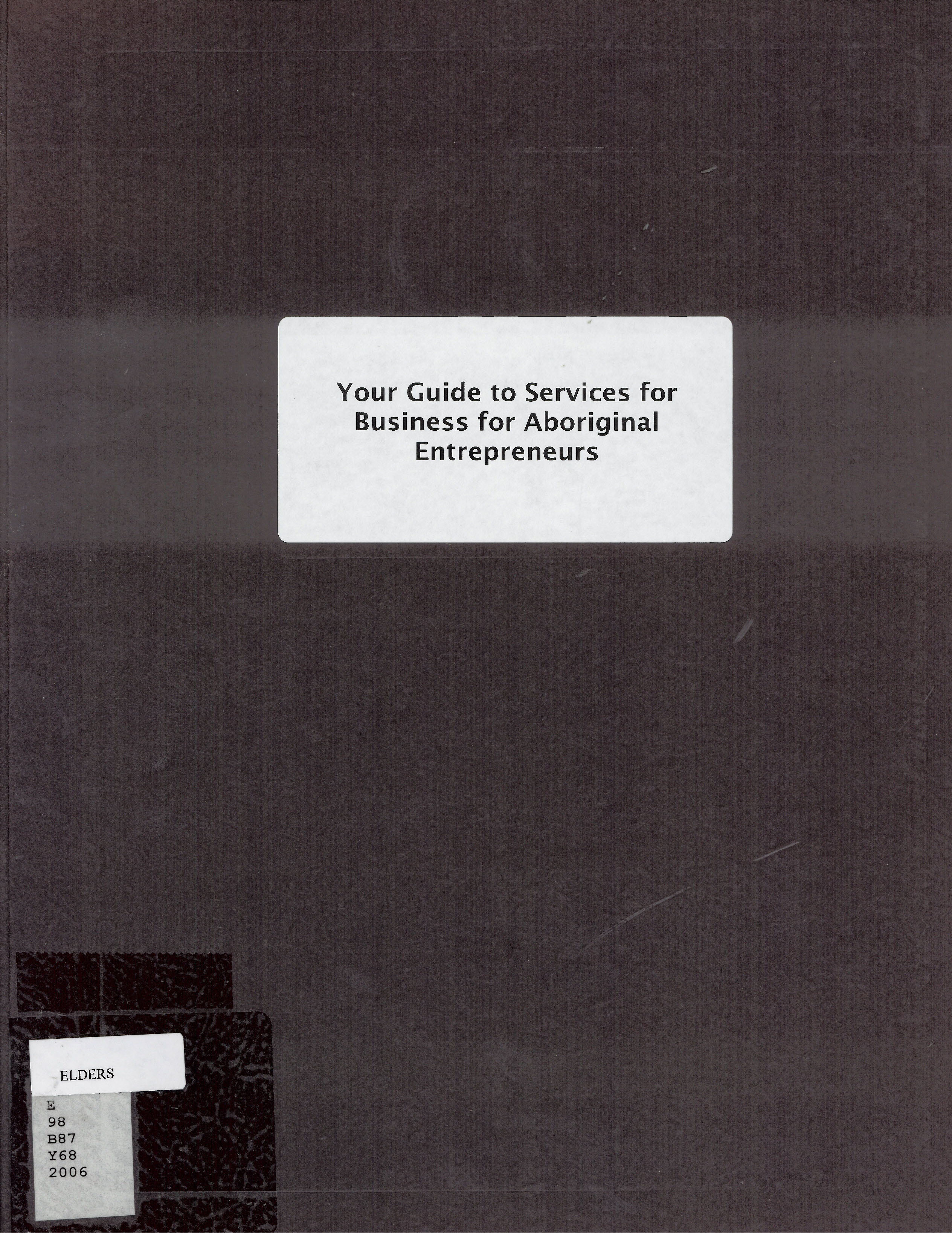 Your guide to services for business for Aboriginal entrepreneurs.