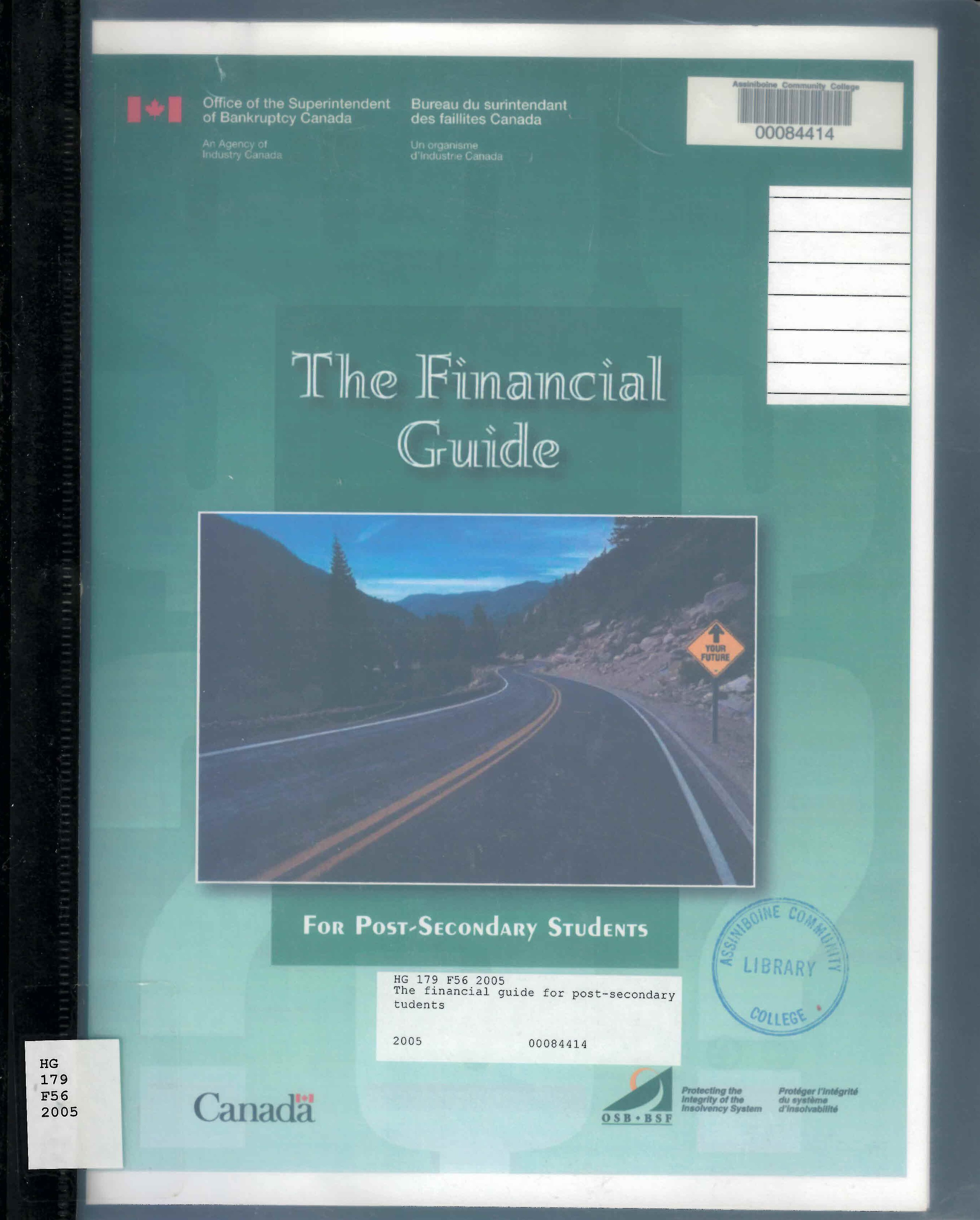 The financial guide for post-secondary students