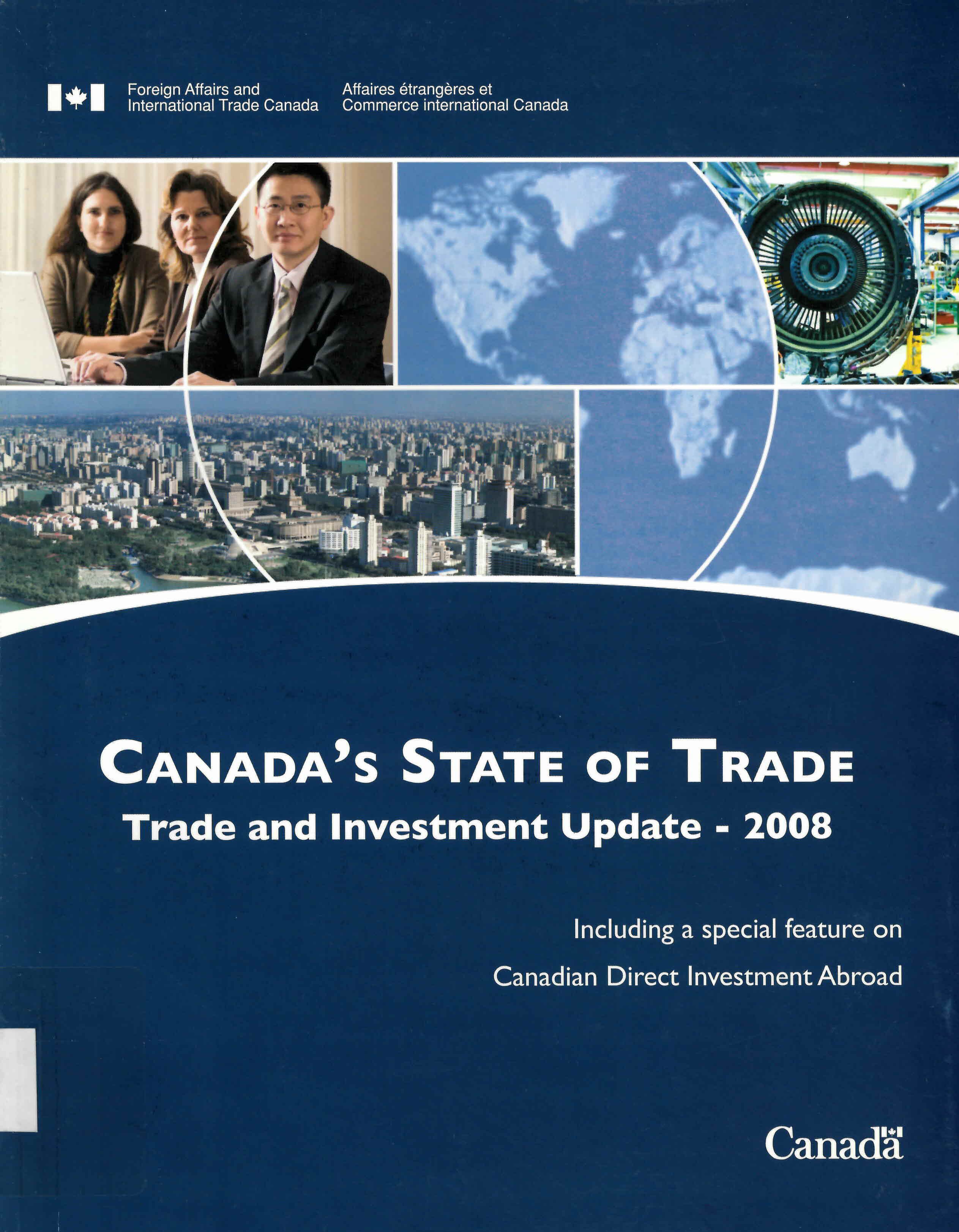 Canada's state of trade = le commerce international du Canada : trade and inverstment update.