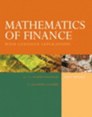 Mathematics of finance with Canadian applications