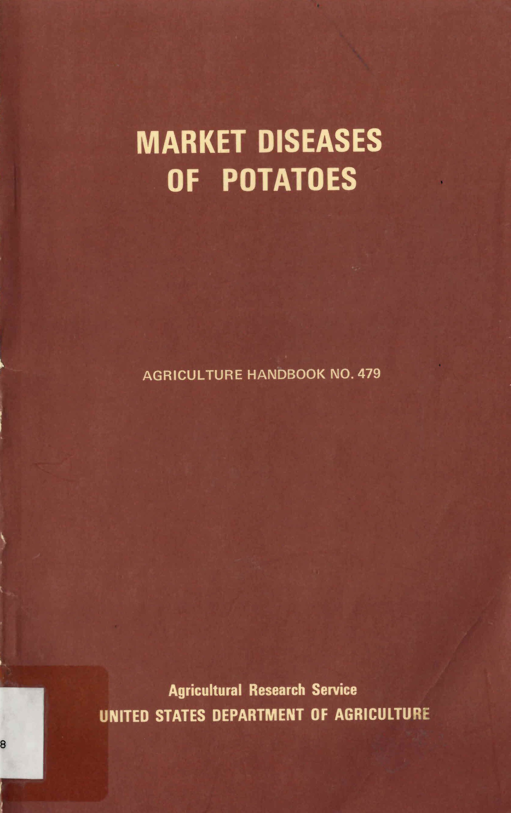 Market diseases of potatoes.