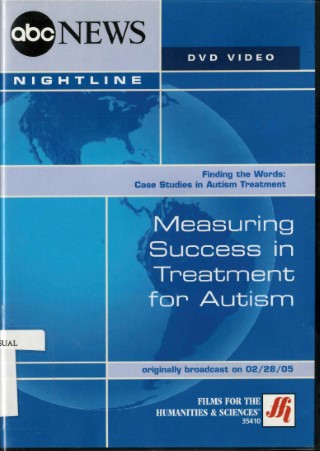 Measuring success in treatment for autism