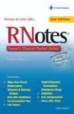 RNotes : nurse's clinical pocket guide