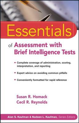 Essentials of assessment with brief intelligence tests