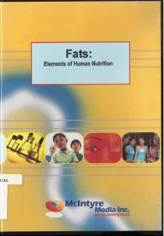 Fats : elements of human nutrition