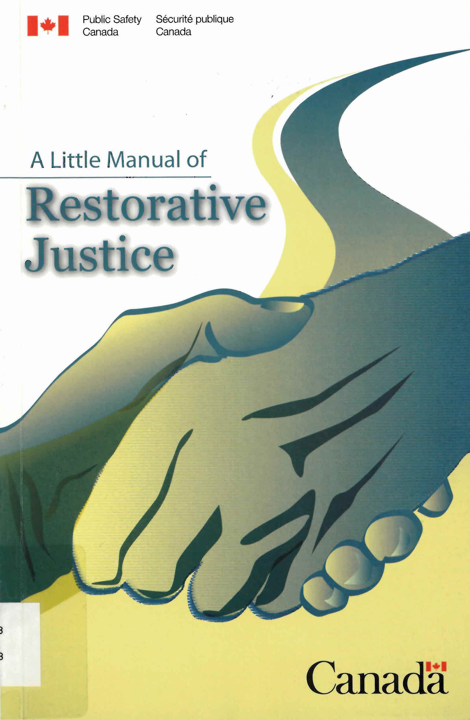 A little manual of restorative justice