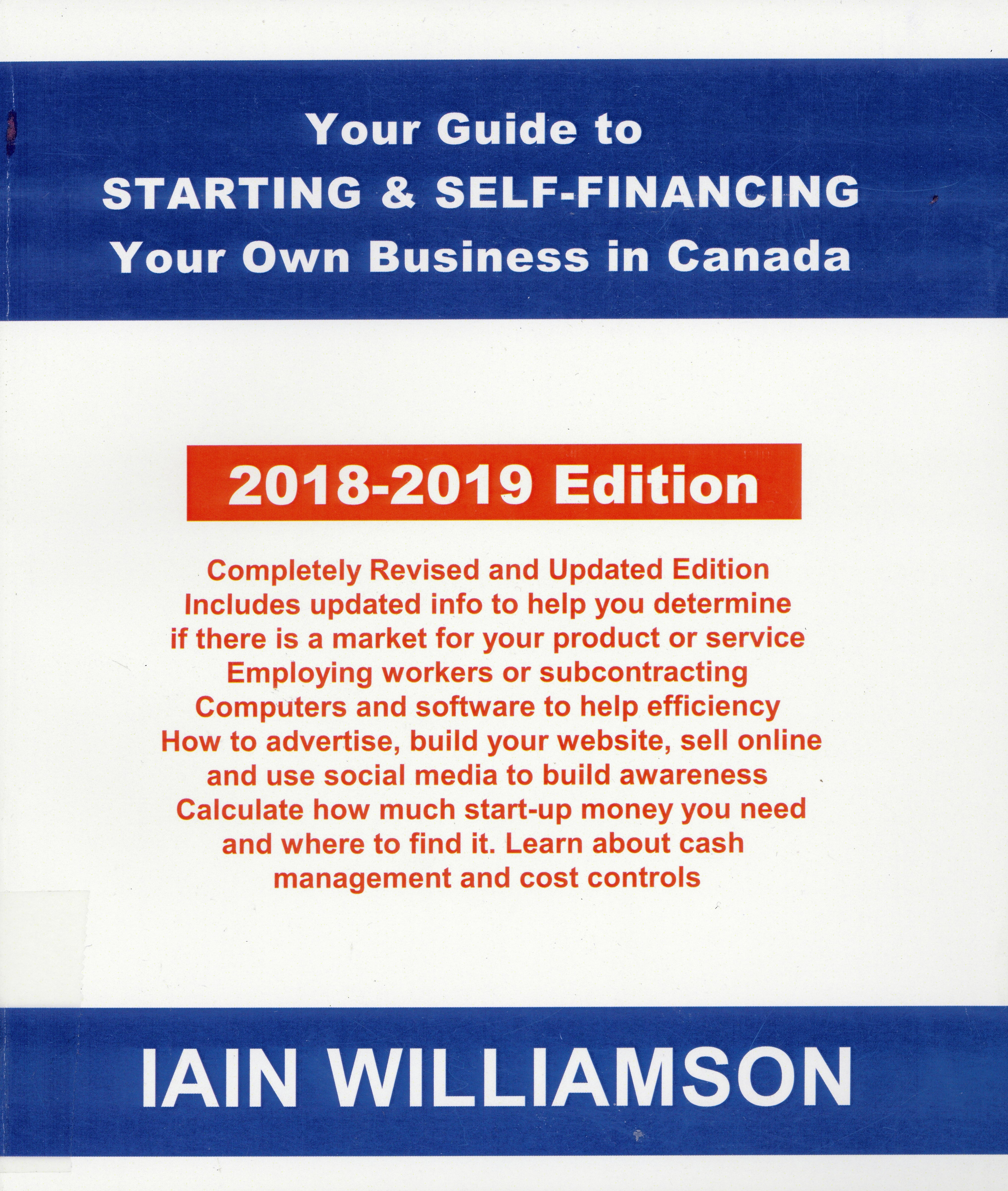 Your guide to starting and self-financing your own business in Canada