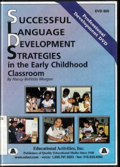 Successful language development strategies in the early childhood classroom