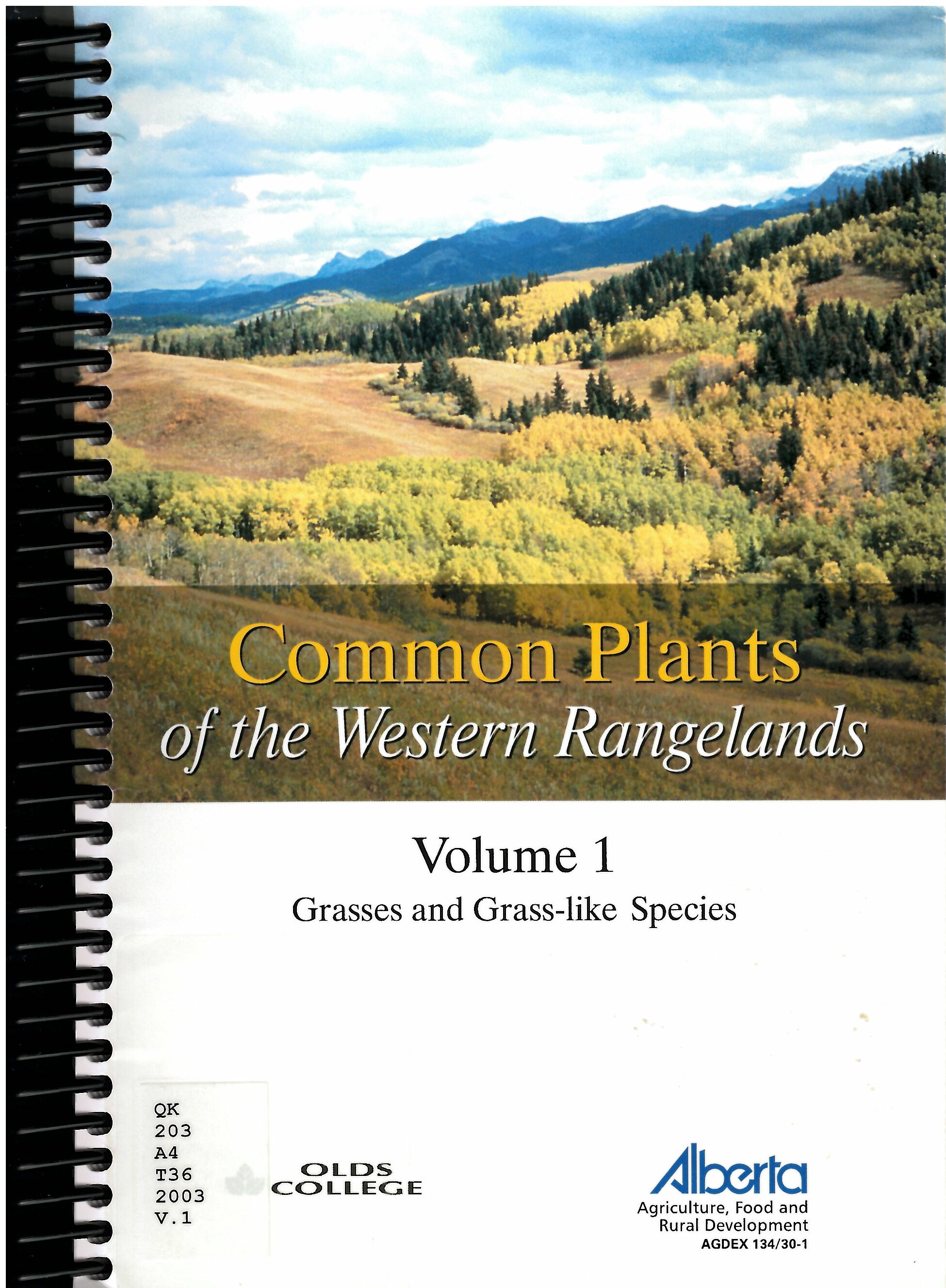 Common plants of the western rangelands