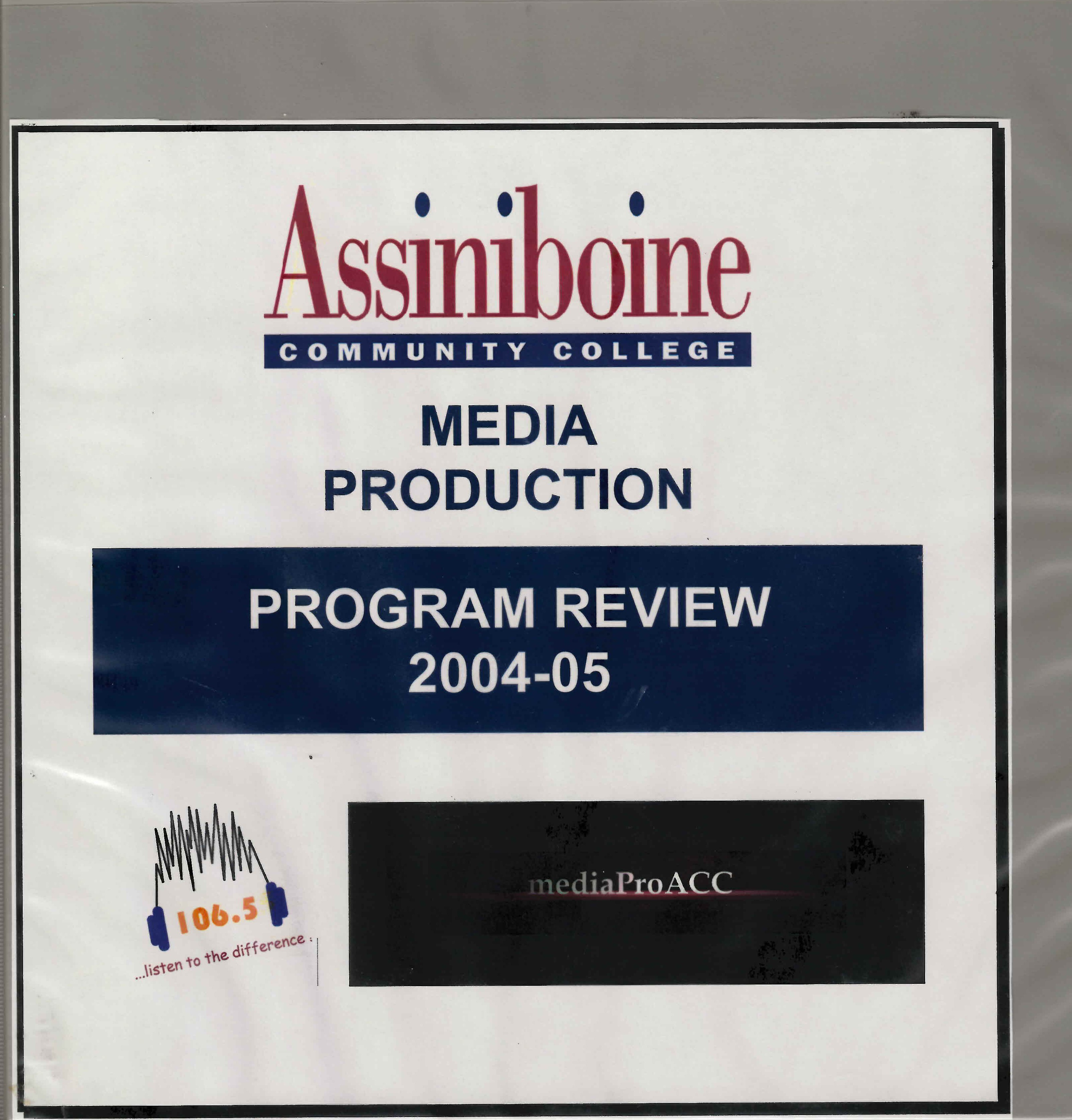 Media production : program evaluation