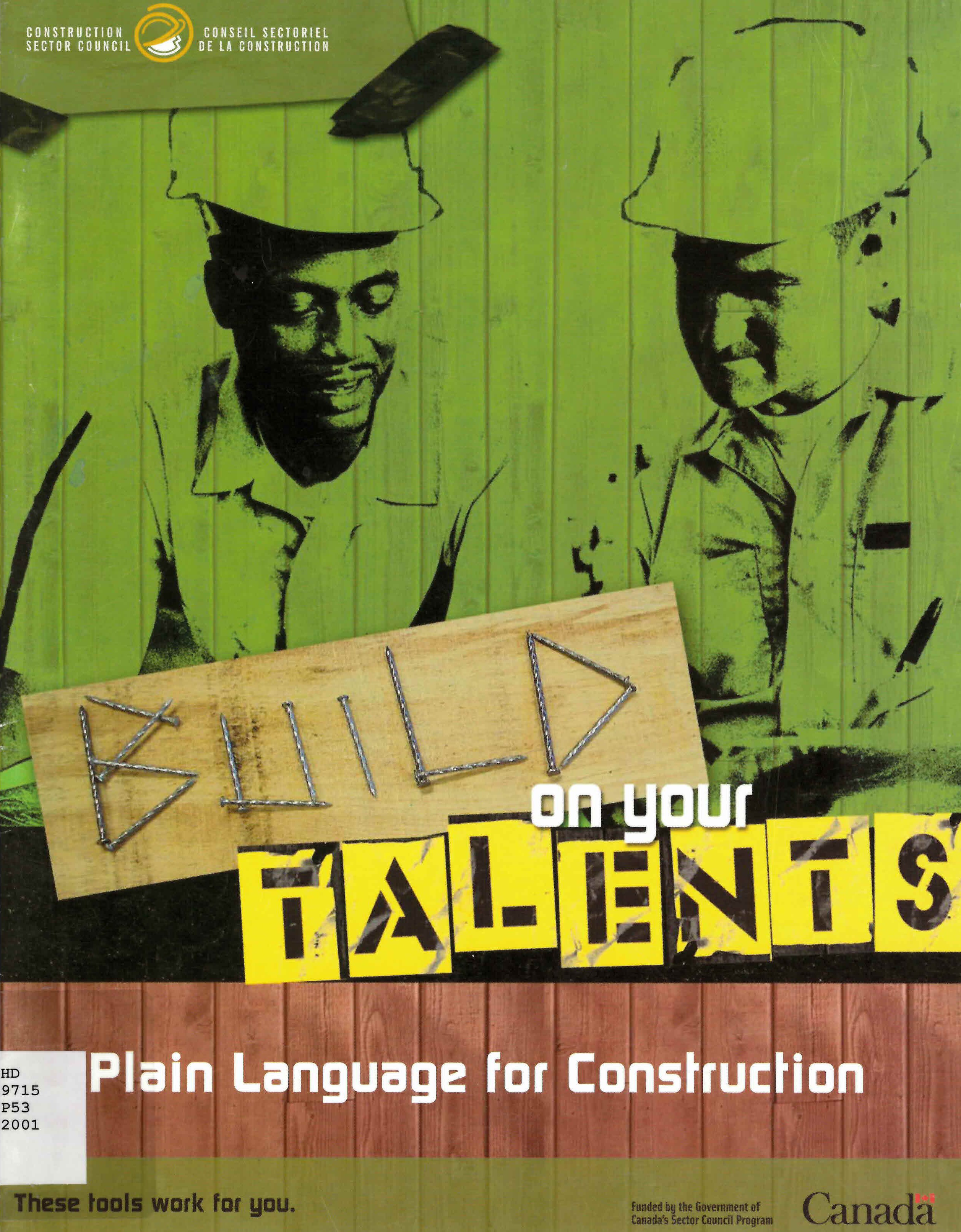 Plain language for construction