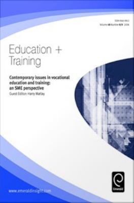 Contemporary issues in vocational education and training : an SME perspective