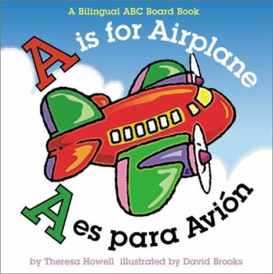 A is for airplane = A es para avion