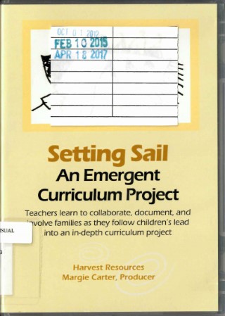 Setting sail: an emergent curriculum project