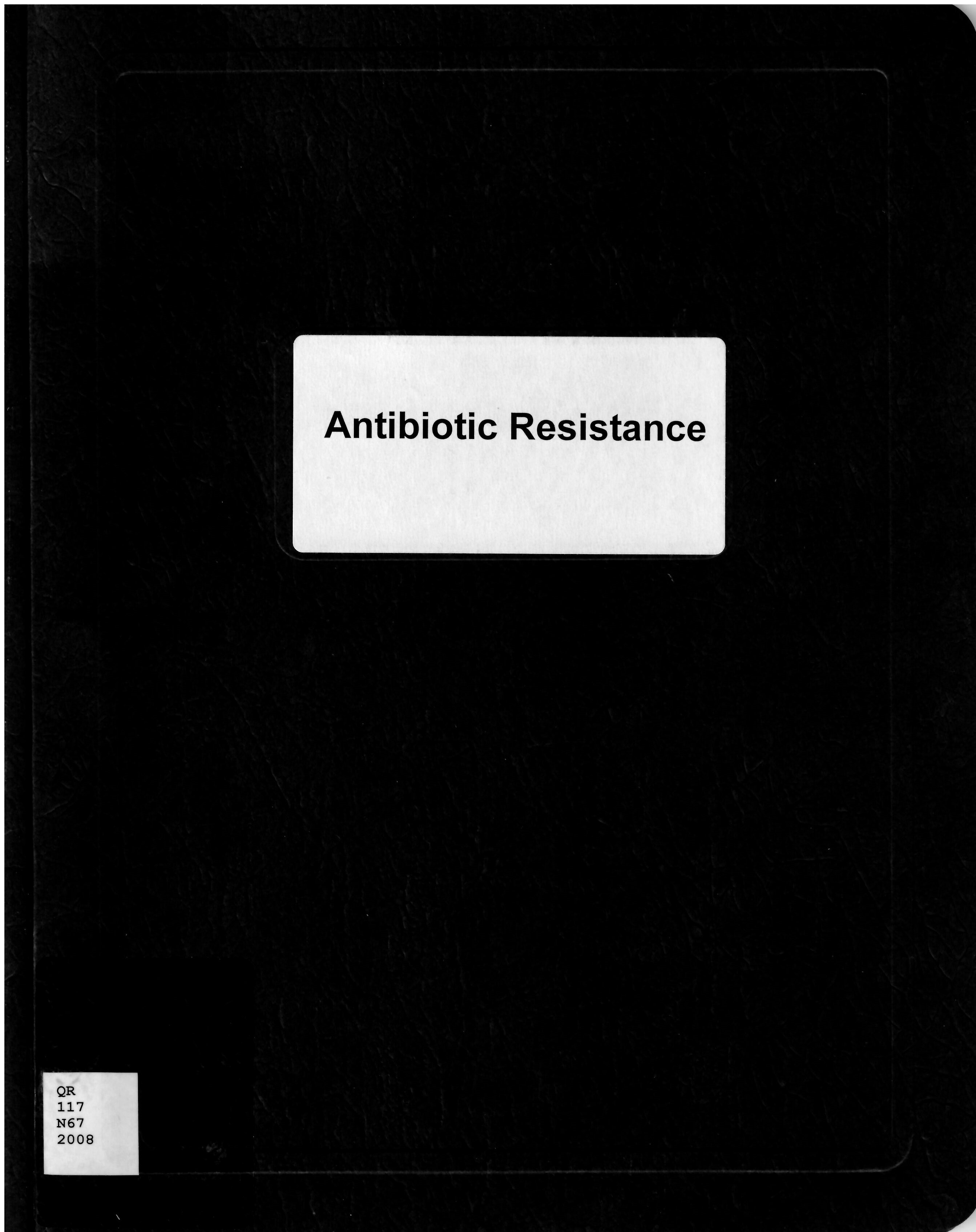 Antibiotic resistance