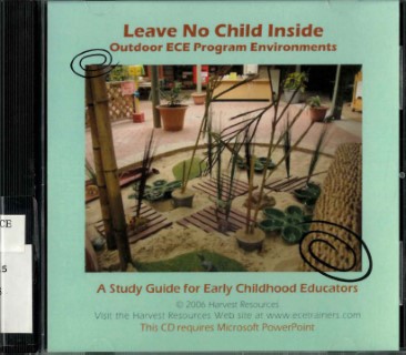 Leave no child inside : outdoor ECE program environments