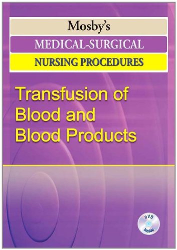 Transfusion of blood and blood products