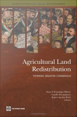 Agricultural land redistribution : toward greater consensus