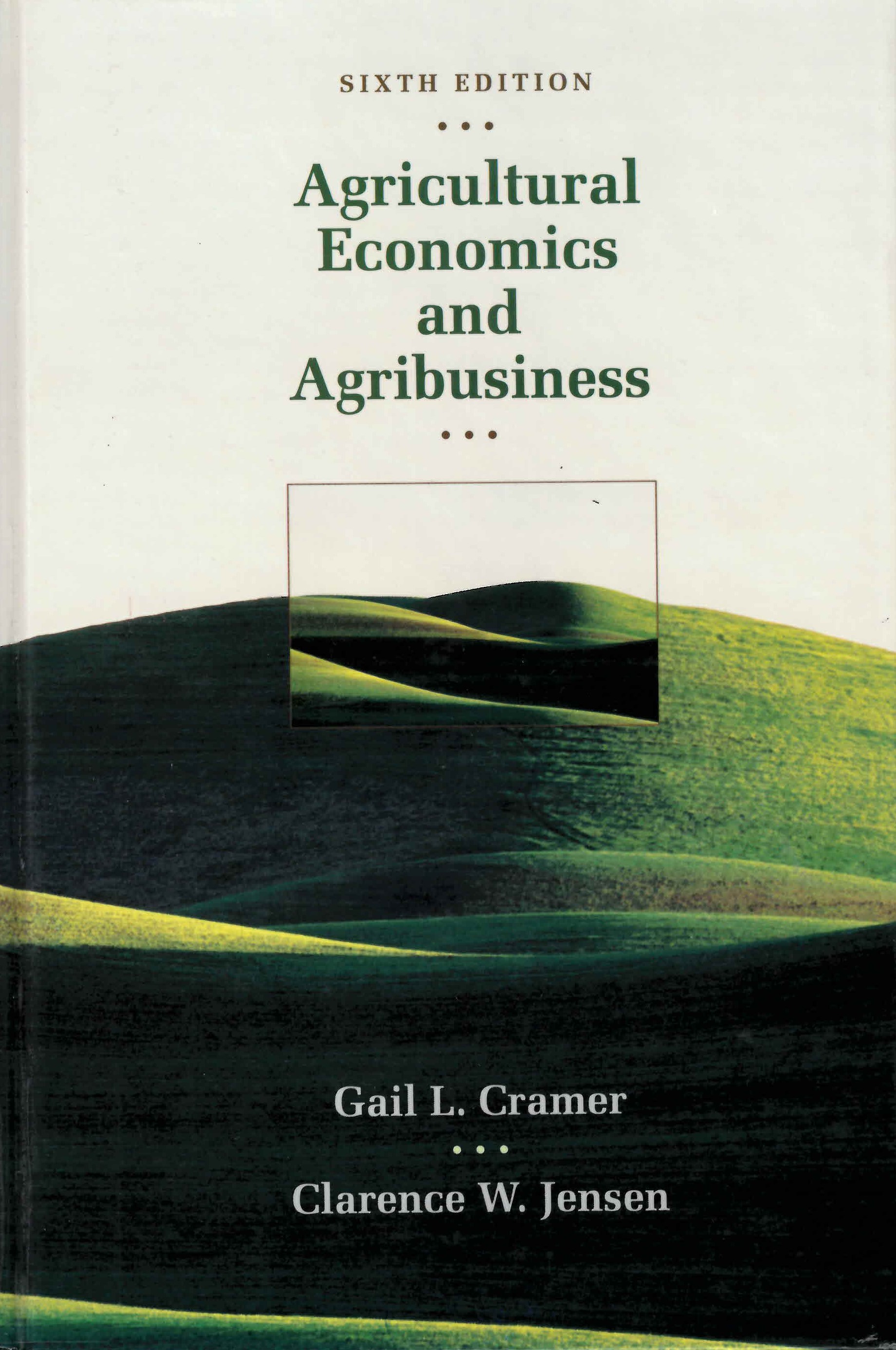 Agricultural economics and agribusiness