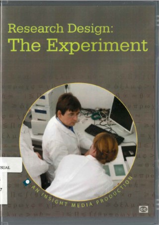 Research design : the experiment