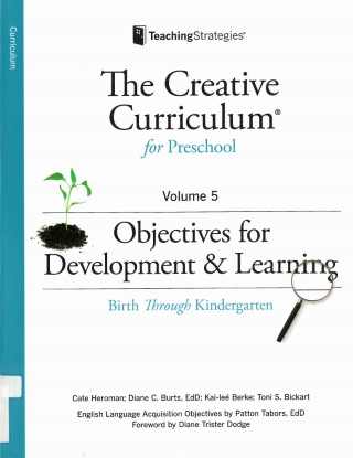 Objectives for development & learning : birth through kindergarten