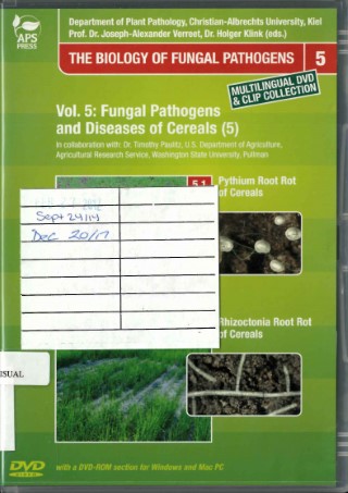 Fungal pathogens and diseases of cereals. 5 /