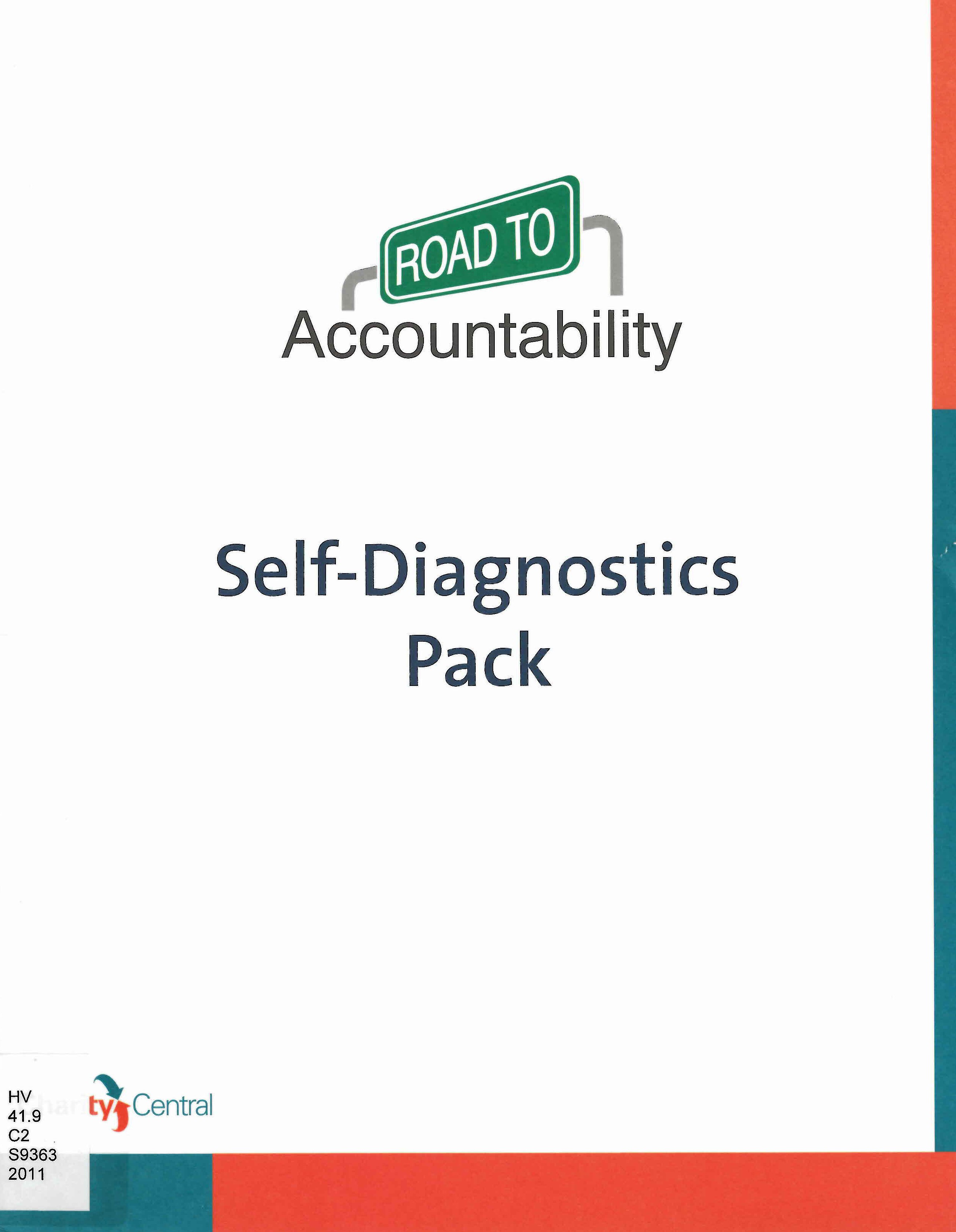 Road to accountability : self-diagnostics pack