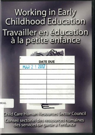 Working in early childhood education = travailler en education a la petite enfance