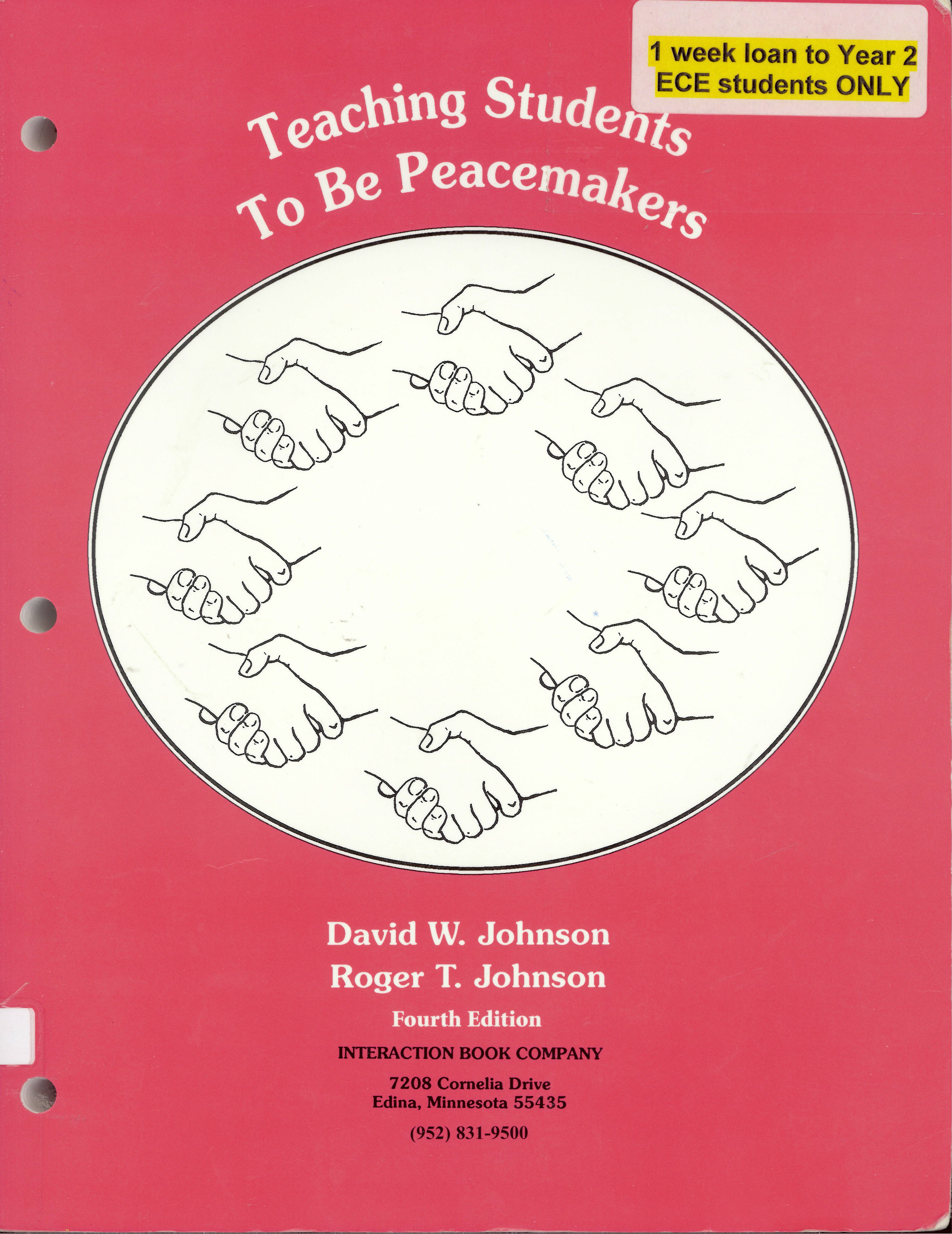 Teaching students to be peacemakers