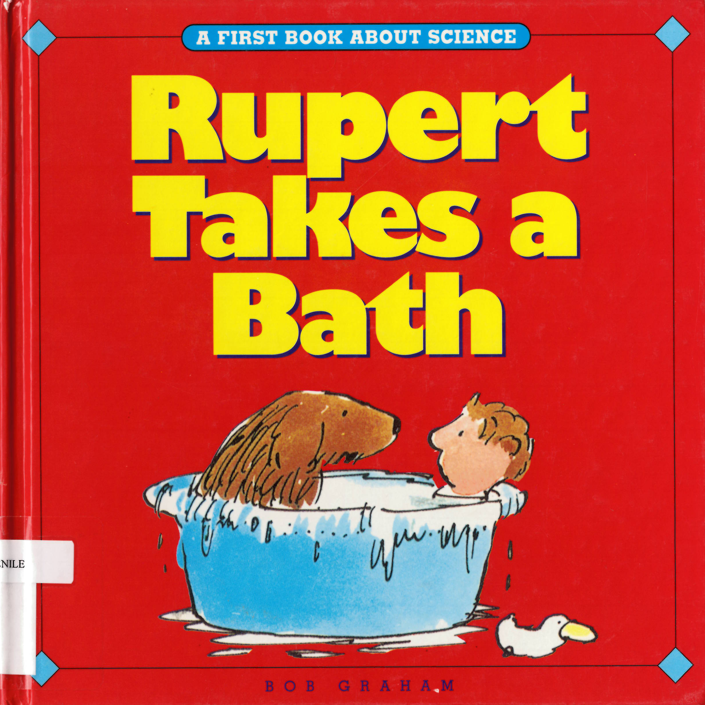 Rupert takes a bath