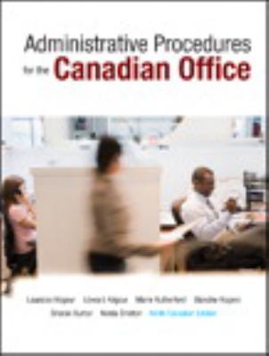 Administrative procedures for the Canadian office