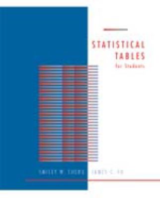 Statistical tables for students