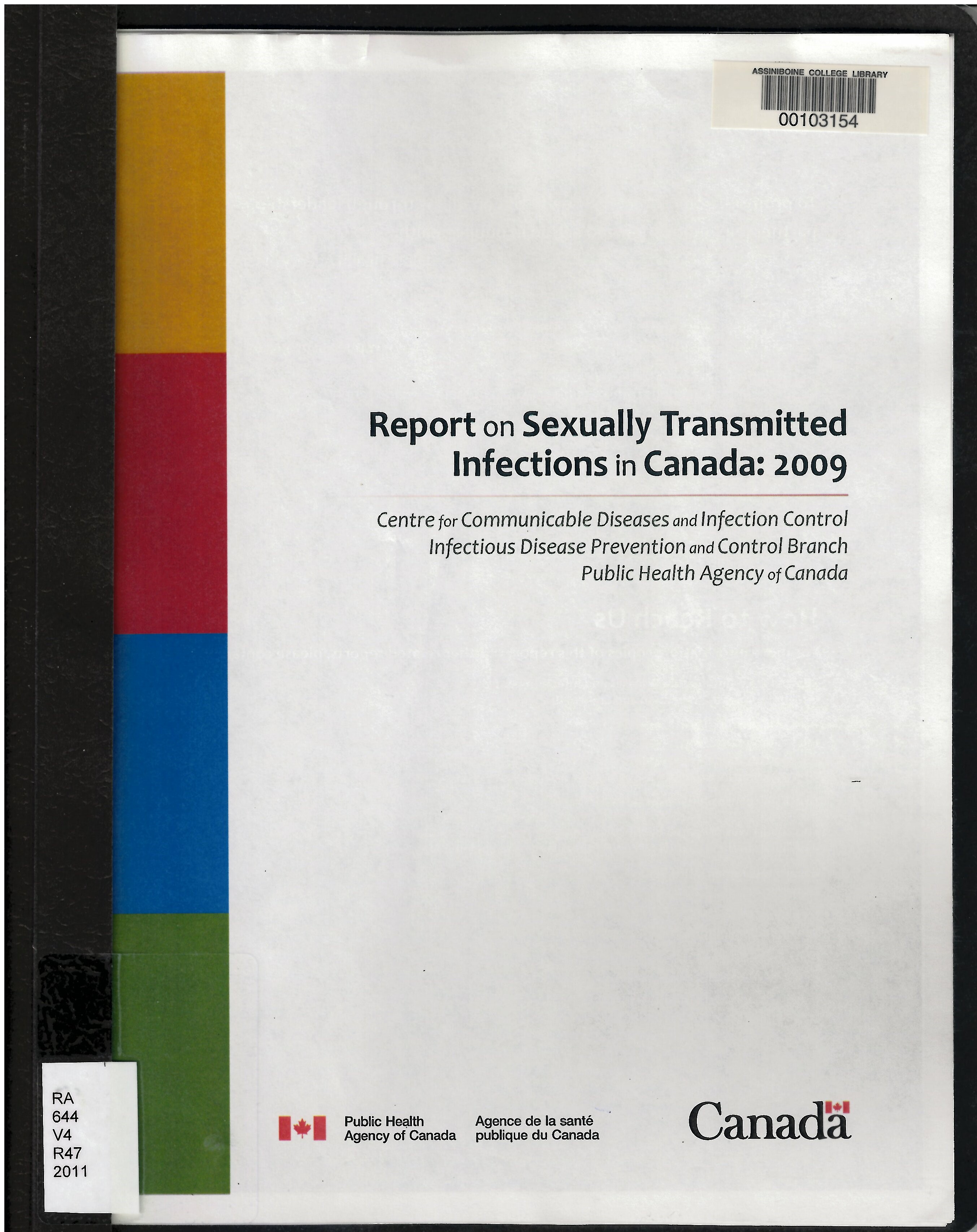 Report on sexually transmitted infections in Canada