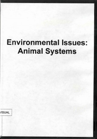 Environmental issues : animal systems