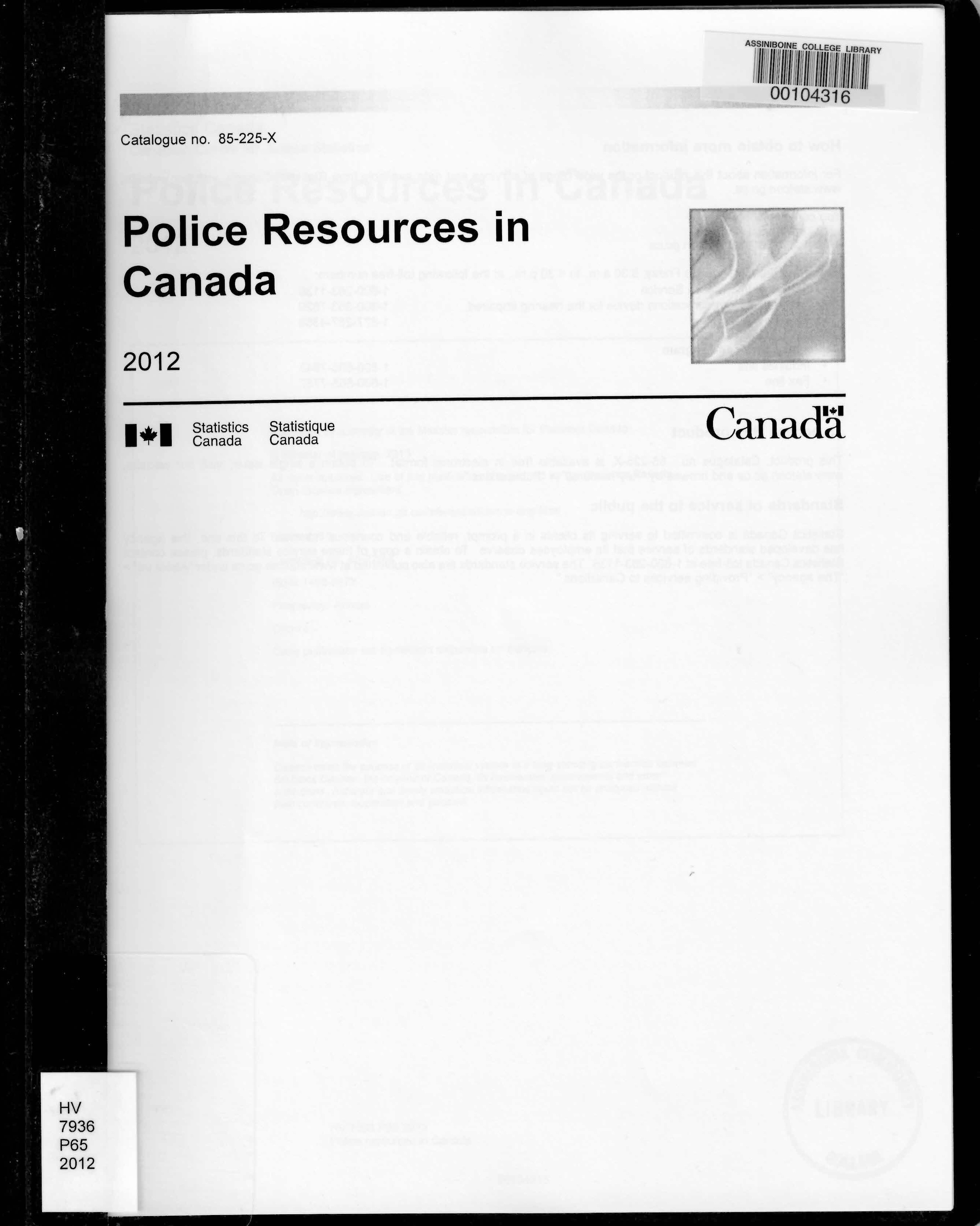 Police resources in Canada